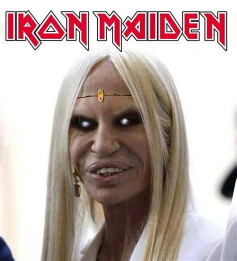 iron maiden donatella versace|donatella versace wikipedia.